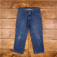 Vintage Levis 516 Jeans 38 x 27 Medium Wash Straight Blue Red Tab Denim - 38 Regular