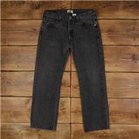 Vintage Levis 501 Jeans 36 x 31 Dark Wash Straight Grey Red Tab Denim - 36 Regular