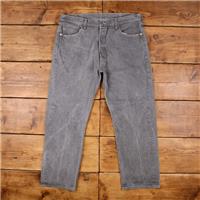 Vintage Levis 501 Jeans 40 x 30 Light Wash Straight Grey Red Tab Denim - 40 Regular