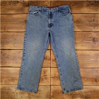 Vintage Quiksilver Jeans Pants Trousers 38x32 Baggy Y2K Mens Straight Blue - 38 Regular