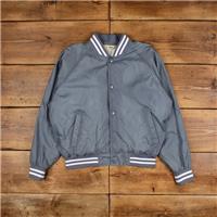 Vintage Haband Varsity Jacket L Bomber Grey - L Regular