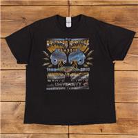 Vintage Fruit of the Loom College T Shirt XL 90s Thrashed American Football - XL Regular