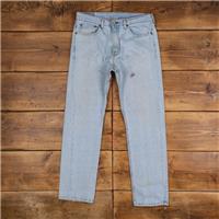 Vintage Levis 505 Jeans 33 x 32 Stonewash Straight Blue Red Tab Denim - 33 Regular