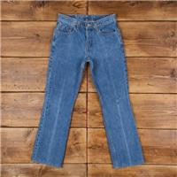 Vintage Levis 505 Jeans 28 x 28 Stonewash Straight Blue Womens Red Tab Denim - 28 Regular
