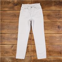 Vintage Levis 512 Jeans 29 x 31 USA Made 90s Light Wash Tapered White Womens - 29 Regular