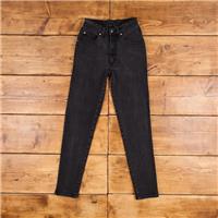 Vintage Levis 912 Jeans 24 x 29 Dark Wash Skinny Black Womens Orange Tab Denim - 24 Regular