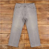 Vintage Levis Action Jeans 33 x 26 Light Wash Straight Grey Brown Tab Denim - 33 Regular