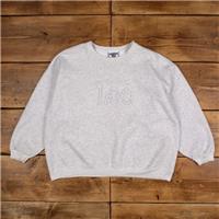 Vintage Lee Spell Out Sweatshirt XL 90s USA Made Grey Logo Roundneck Pullover - XL Regular