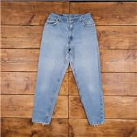 Vintage Levis 550 Jeans 32 x 30 Stonewash Tapered Blue Womens Red Tab Denim - 32 Regular