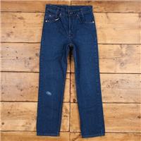 Vintage Levis 718 - 0219 Jeans 28 x 29 USA Made 90s Dark Wash Straight Blue - 28 Regular