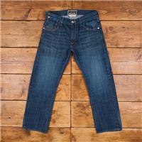 Vintage Levis 514 Jeans 34 x 30 Dark Wash Straight Blue Womens Red Tab Denim - 34 Regular