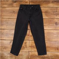 Vintage Levis 950 Jeans 31 x 29 USA Made 90s Dark Wash Tapered Black Womens - 31 Regular