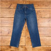 Vintage Levis 50619 Jeans 32 x 29 Dark Wash Straight Blue Womens Orange Tab - 32 Regular