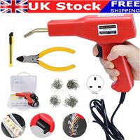 Hot Stapler Car Bumper Fender Welding Welder Gun Plastic Kit Repair with Staples