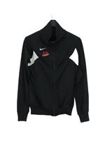 Nike Women's Jacket S Black 100% Polyester Bomber Jacket