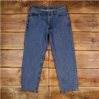 Vintage Levis 550 Jeans 36 x 30 Stonewash Straight Blue Red Tab Denim - 36 Regular