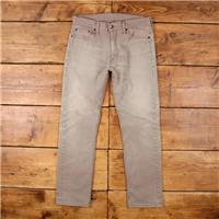 Vintage Levis 513 Jeans 32 x 30 Light Wash Straight Grey Red Tab Denim - 32 Regular