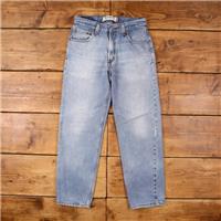 Vintage Levis 550 Jeans 30 x 30 Light Wash Straight Blue Red Tab Denim - 30 Regular