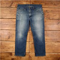 Vintage Levis 514 Jeans 36 x 29 Stonewash Straight Blue Red Tab Denim - 36 Regular