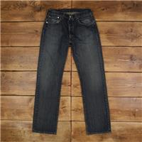 Vintage Levis 501 Jeans 31 x 34 Dark Wash Straight Blue Red Tab Denim - 31 Regular