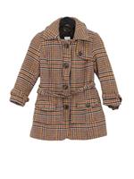 Zara Women's Jacket S Multi Polyester with Acrylic, Linen, Other Overcoat