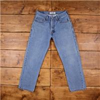 Vintage Levis 505 Jeans 29 x 29 Stonewash Straight Blue Red Tab Denim - 29 Regular