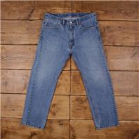 Vintage Levis 505 Jeans 36 x 30 Stonewash Straight Blue Red Tab Denim - 36 Regular