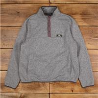 Vintage L.L.Bean Outdoor Jacket L Snap T Fleece Grey Womens - L Regular