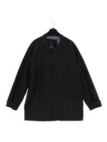FatFace Women's Coat XXXL Black Polyester with Cotton, Nylon Rain Coat
