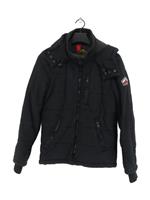Superdry Women's Jacket S Black Cotton