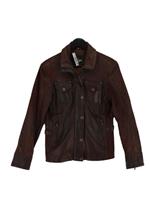 Unicorn London Women's Jacket UK 12 Brown 100% Polyester Bomber Jacket