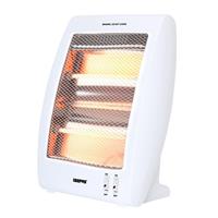 GEEPAS Quartz Heater Portable Upright Electric Heater 2 Heat Settings 400W/800