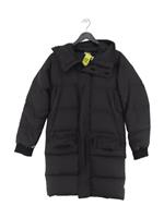 Puma Women's Coat XXS Black Polyester with Other Parka