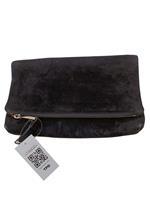 Karen Millen Women's Bag Black 100% Suede Clutch