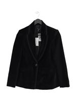 Karen Millen Women's Blazer UK 6 Black Cotton New with tags