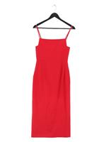 Karen Millen Slip Midi Dress UK6 in Red RRP &pound;189