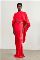 Karen Millen Maxi Dress UK12 in Red RRP &pound;239