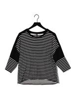 Karen Millen Women's Top UK 16 Black Viscose with Elastane, Polyester Basic