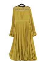 Karen Millen A-Line Midi Dress in Yellow RRP &pound;159