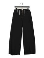 Karen Millen Women's Trousers UK 10 Black Viscose