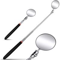 Extending Inspection Mirror Telescopic Swivel Car Mechanic Folding Tool 360 DIY