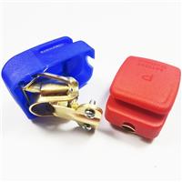Quick Release Battery Terminals Clamps Pair Car Caravan Low Profile Motorhome