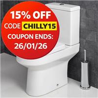 Croydex Flexi-Fix Eyre Toilet Seat D-Shaped Plastic White Quick Release Hinges