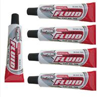Topseal Fast Drying Vulcanizing Cement Fluid Tyre Repair Glue 16.5ml Tubes x 5