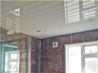Bathroom Ceiling Cladding Panels White PVC 250x4000mm Modern Pack of 4 - 4m2