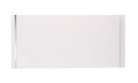Bathroom Ceiling Cladding Panels Moderna White & Silver PVC 200x4000mm - 4m2