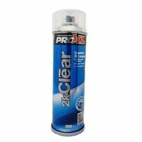 Pro XL 2K Clear Lacquer Aerosol Clearcoat Cars Vans Bikes Petrol Resistant 500ml