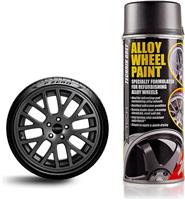 Technik Grey Car Alloy Wheel Spray Paint E-Tech Refurbishment Can 400ml