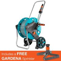 GARDENA Hose Trolley CleverRoll M Set, Includes 20m Hose - Certified Refurbished