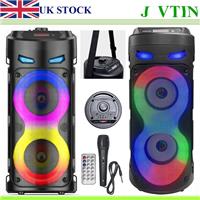TWS Bluetooth Speakers Portable Wireless Subwoofer Stereo Bass Party Soundbox UK